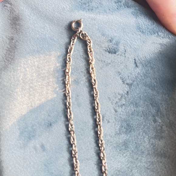 Statement Glass Carved Relief Intaglio Cameo Pendant w/Chain SilverTone Necklace - Picture 9 of 10